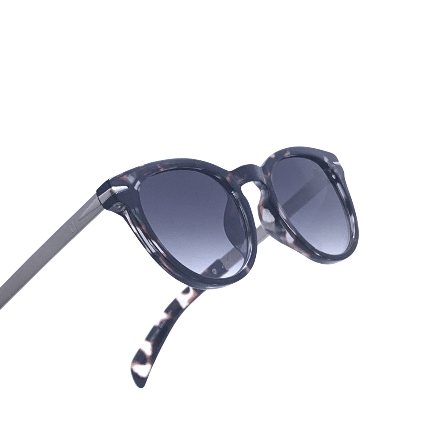 Hip Hop Black Havana Cat-Eye Sunglasses For Females