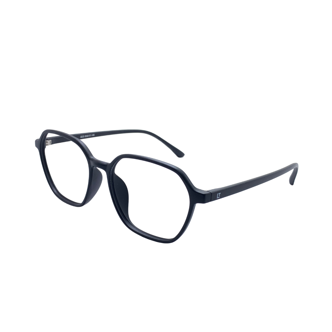 Essentials Geometric Unisex Bluecut Zero Power Eyeglasses 3223