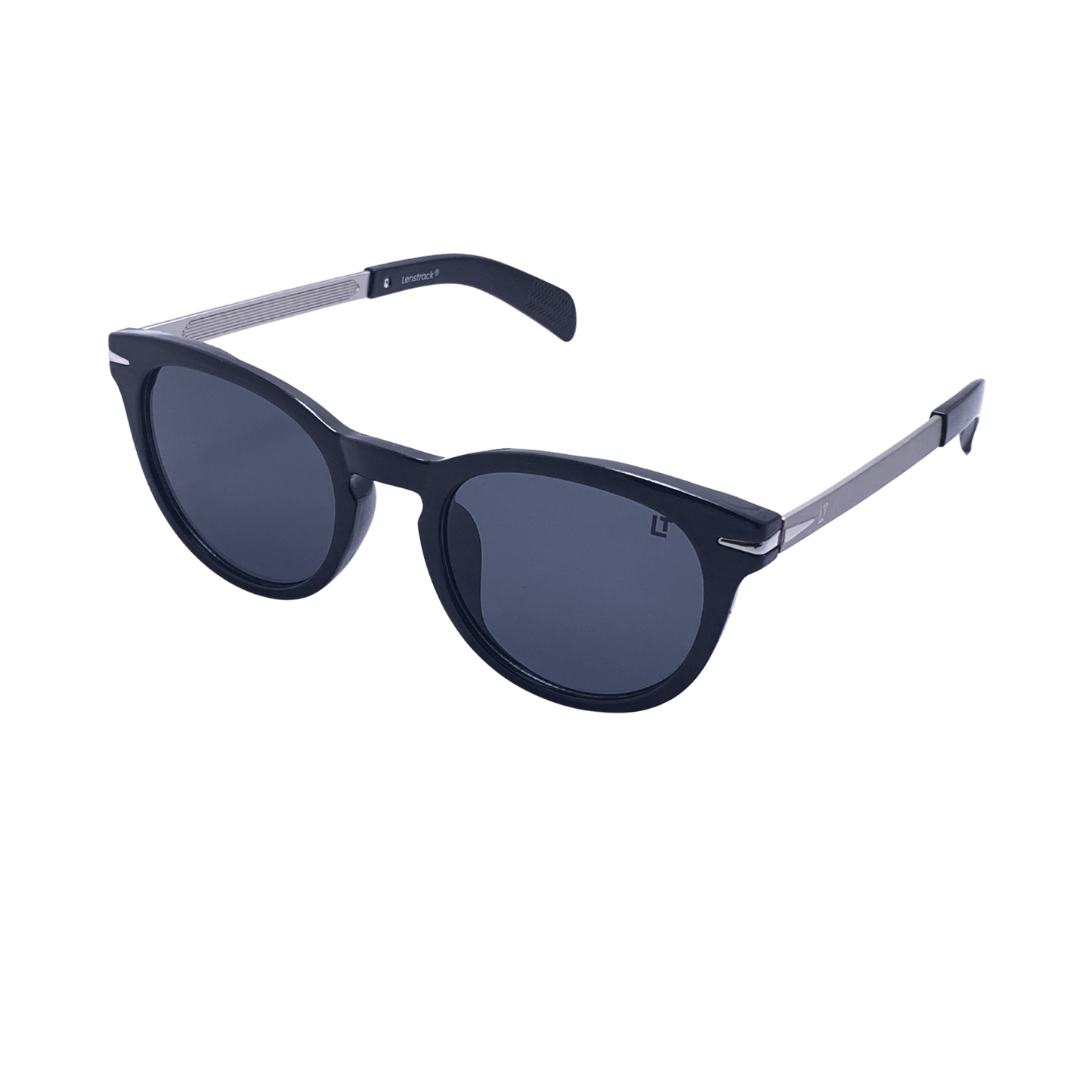 Hip Hop Blue Cat-Eye Sunglasses For Females