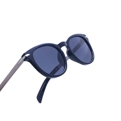 Hip Hop Blue Cat-Eye Sunglasses For Females