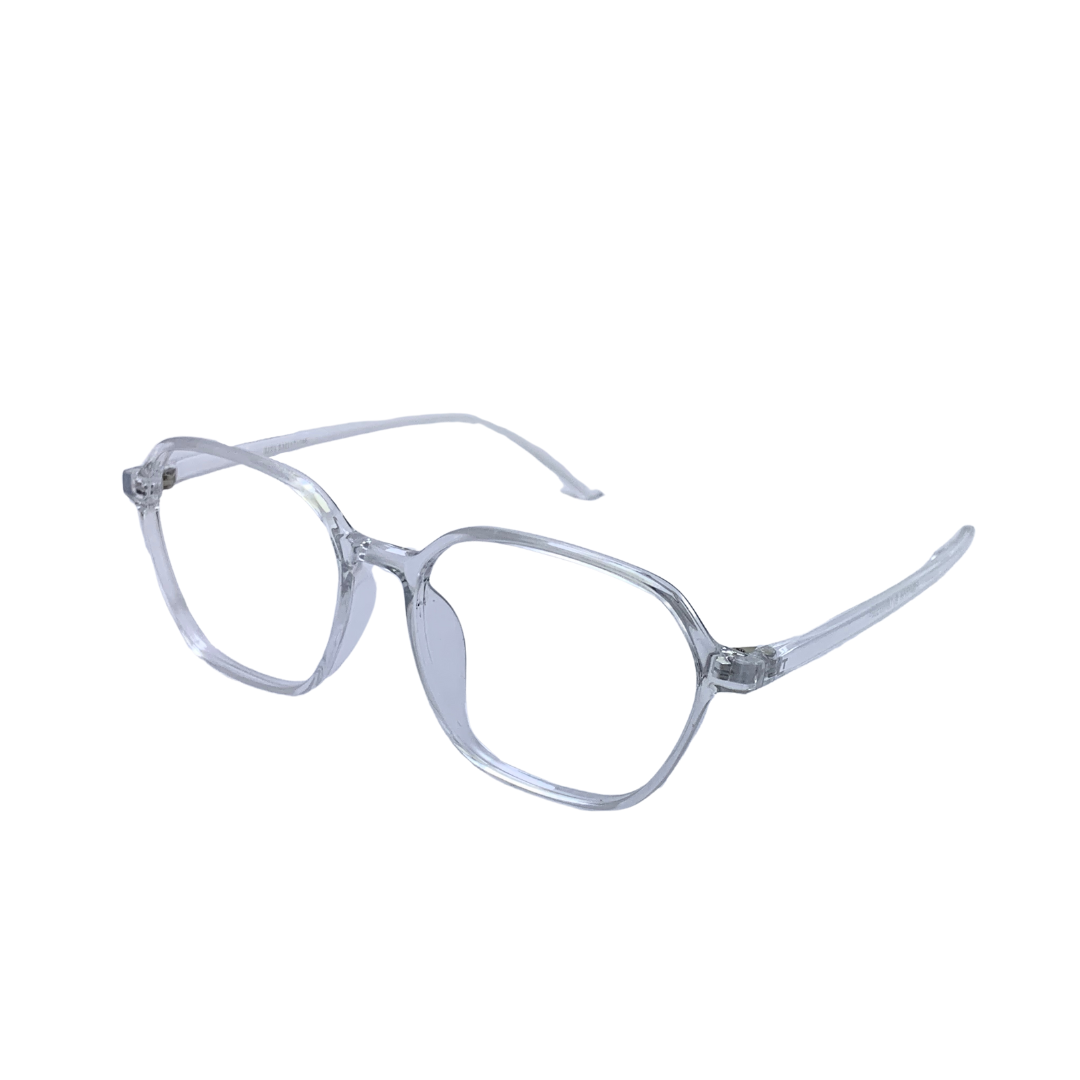 Essentials Geometric Unisex Bluecut Zero Power Eyeglasses 3223