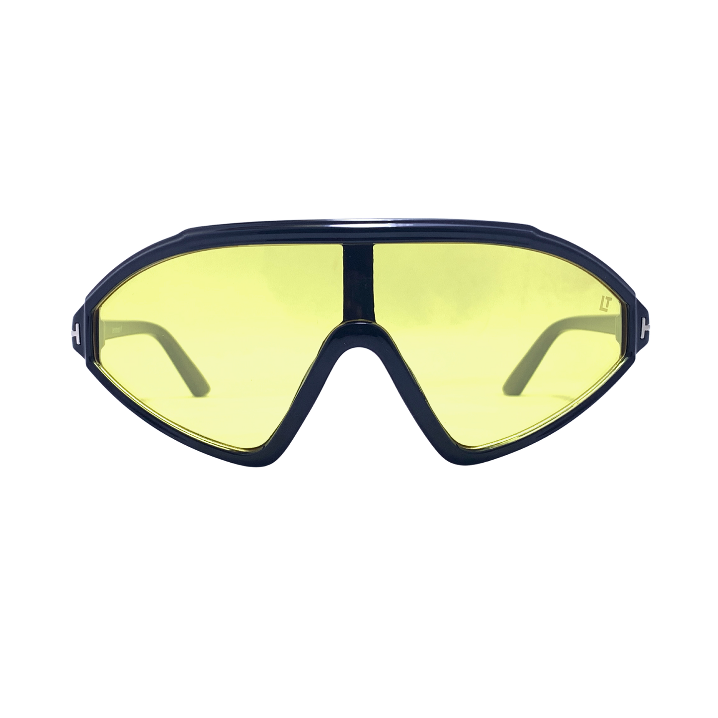 Hip Hop Yellow Geometric Unisex Sunglasses