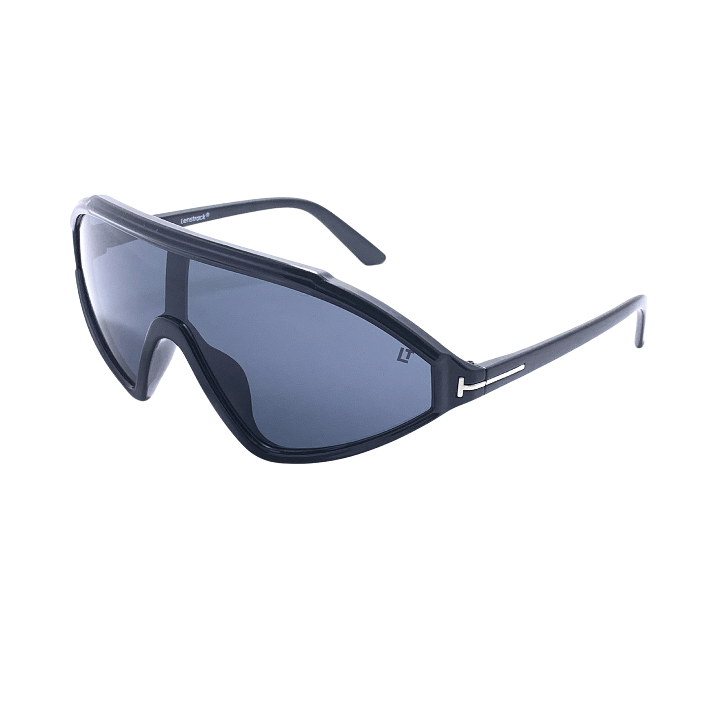 Hip Hop Blue Geometric Unisex Sunglasses