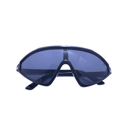 Hip Hop Blue Geometric Unisex Sunglasses