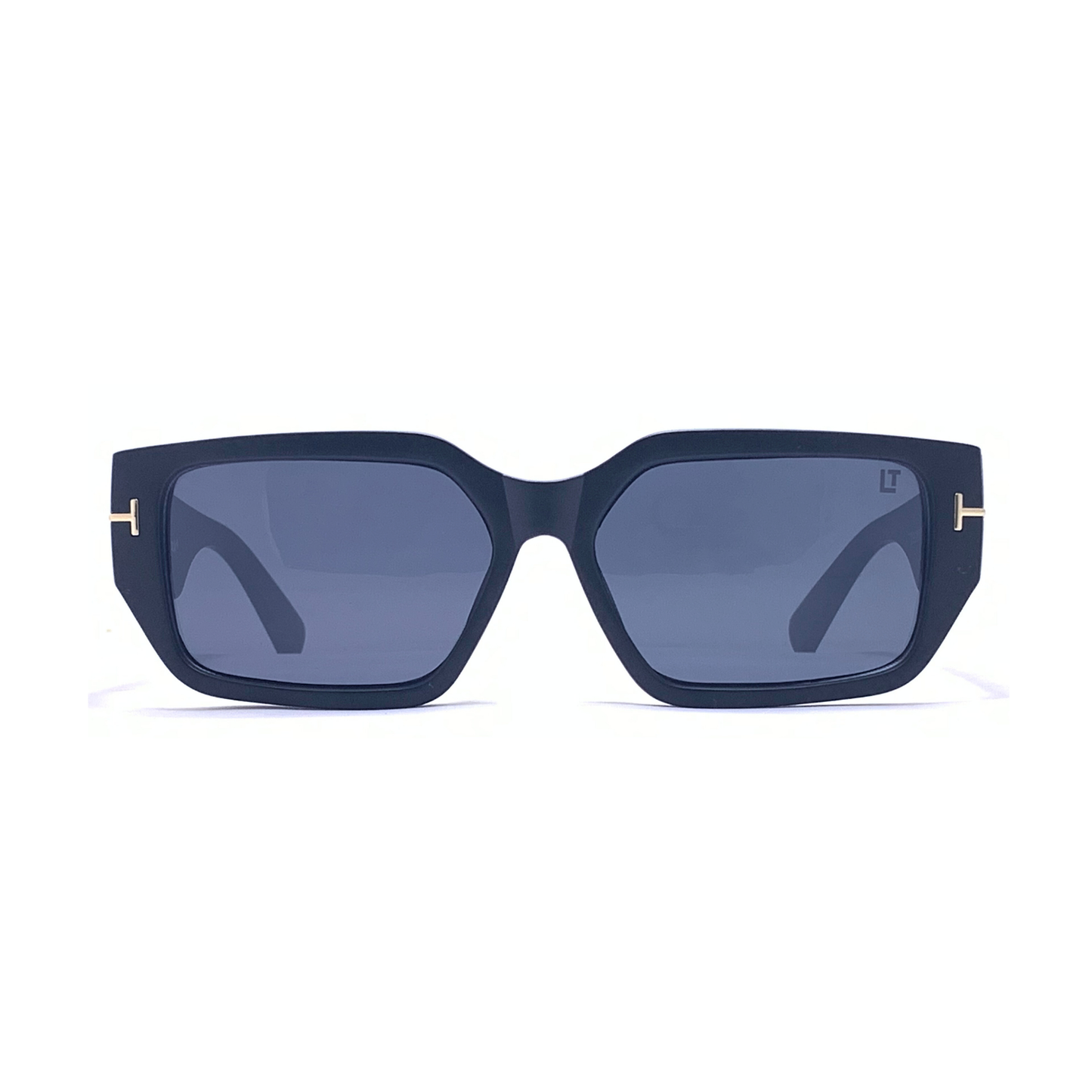 Hip Hop Blue Square Unisex Sunglasses