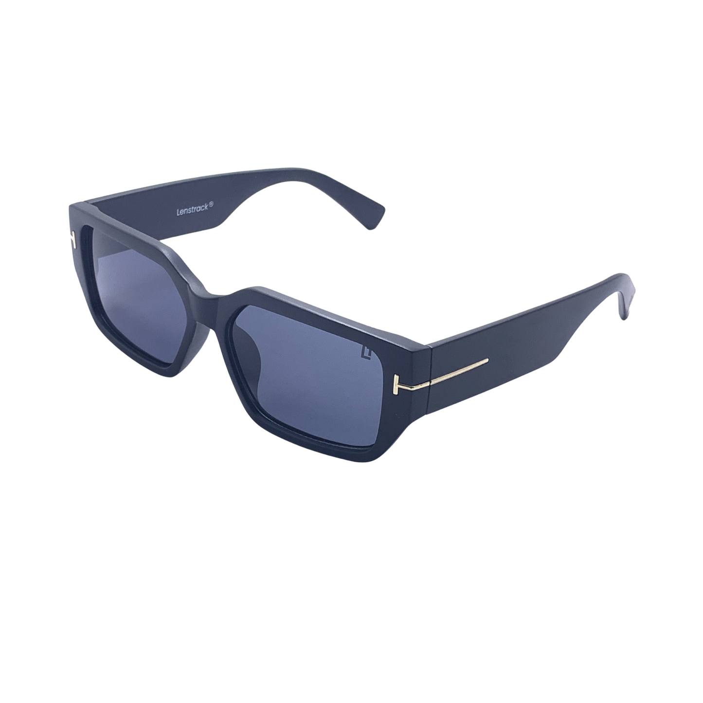 Hip Hop Blue Square Unisex Sunglasses