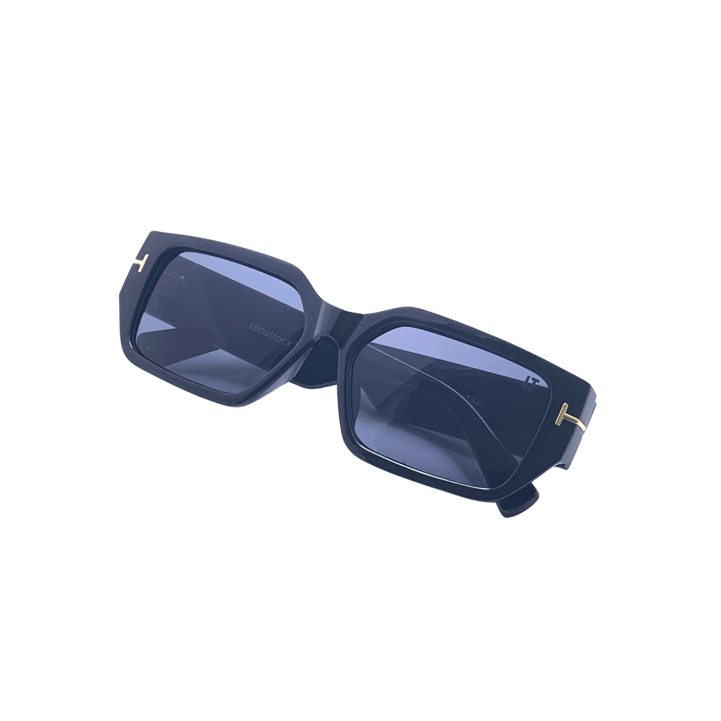 Hip Hop Blue Square Unisex Sunglasses