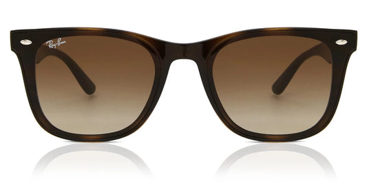 RAY-BAN Unisex Gradient Brown Havana Lens Square Sunglasses  0RB4420710/1365