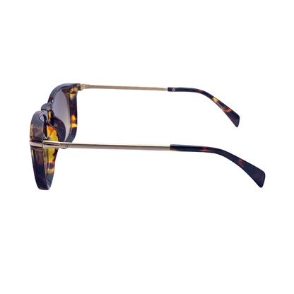 Hip Hop Brown Havana Unisex Sunglasses