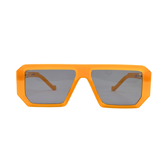 Essentials G.O.A.T Orange Square Sunglasses for Men