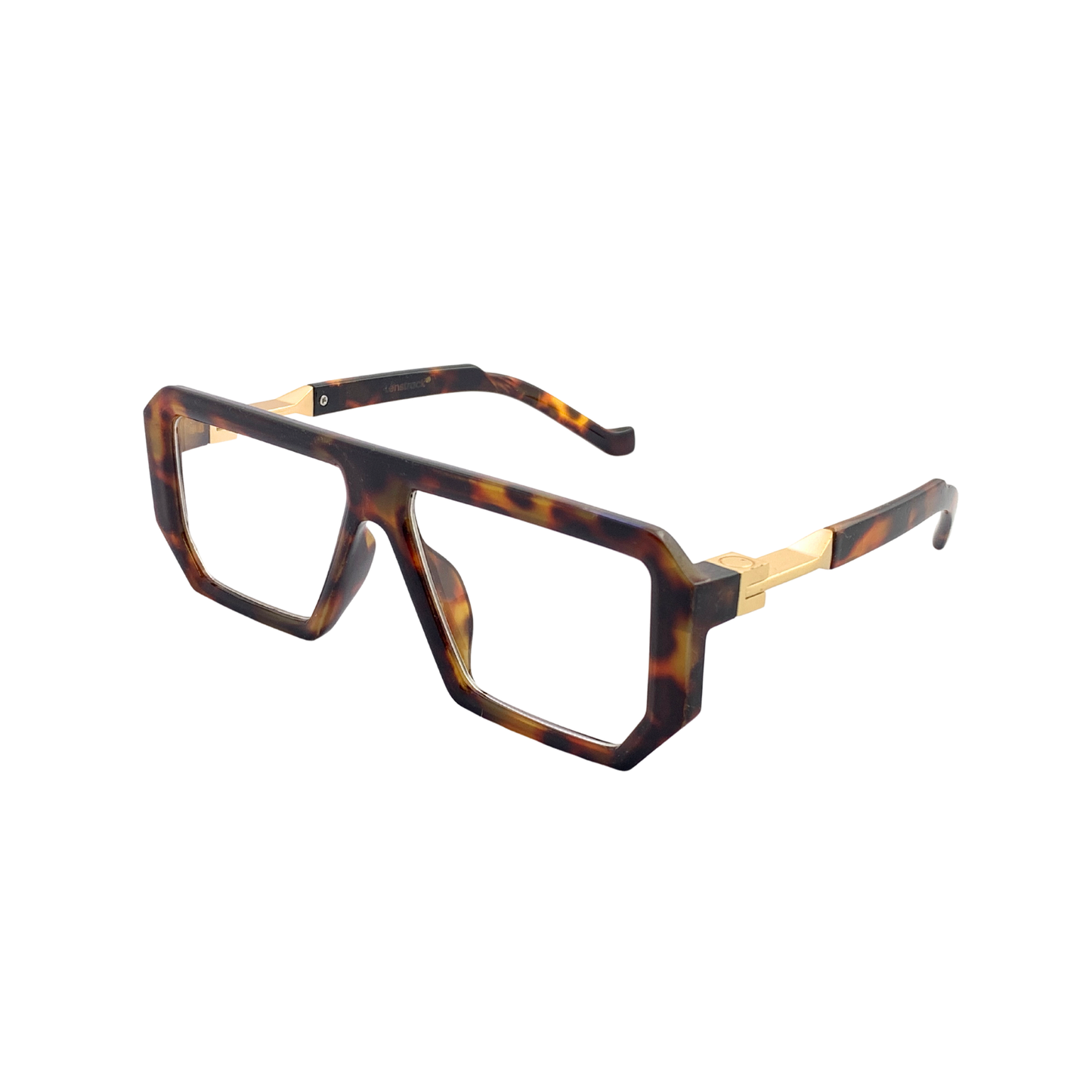 Essentials G.O.A.T Havana Square Eyeglasses for Men