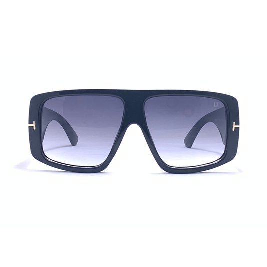 Hip Hop Black Square Unisex Sunglasses