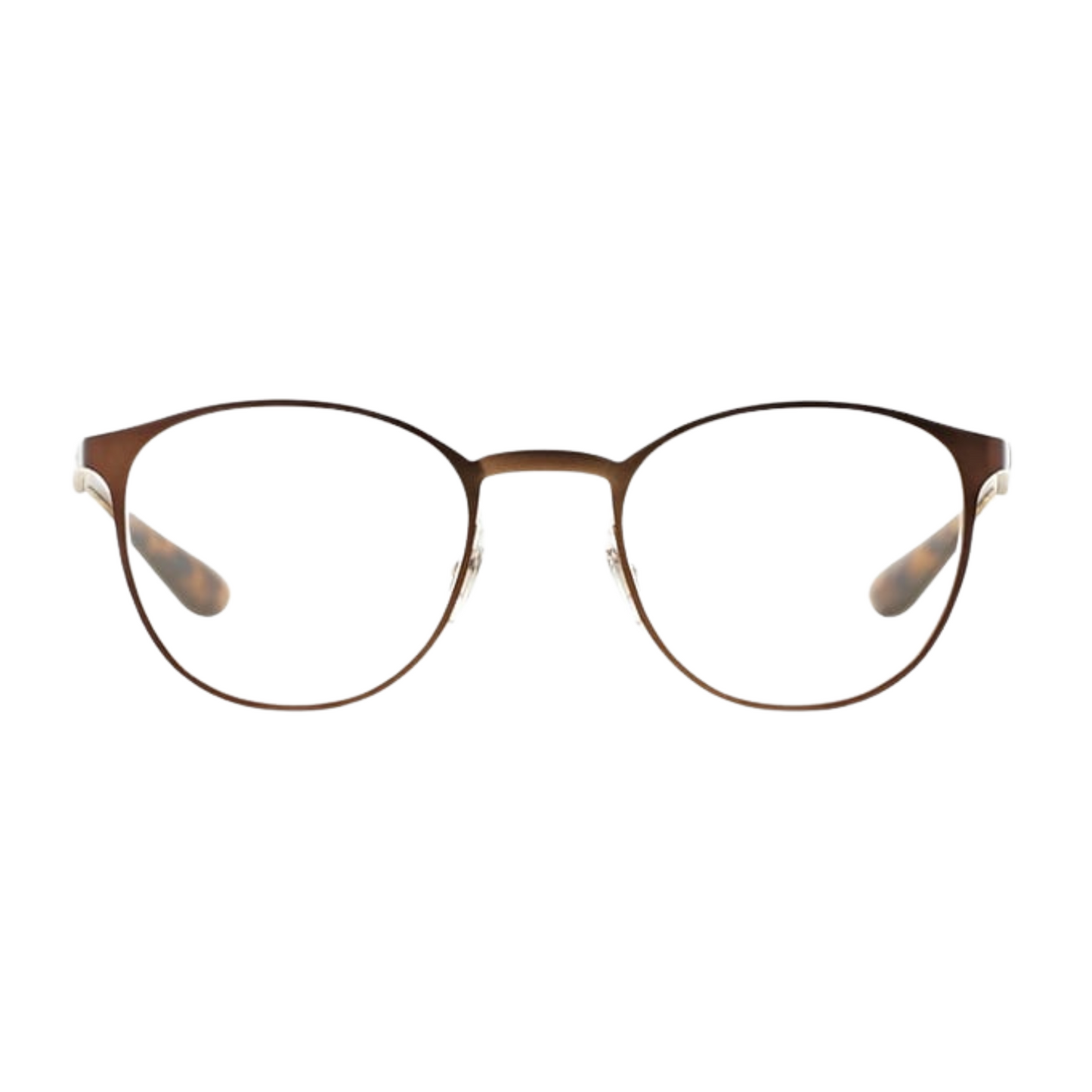 Rayban Brown Oval Unisex Eyeglasses RB6355 2758