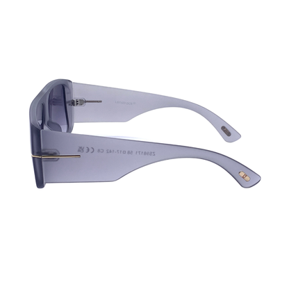 Hip Hop Grey Square Unisex Sunglasses