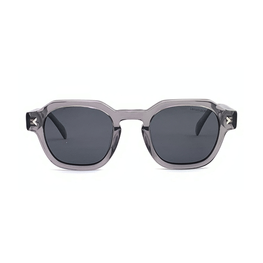 Essentials "Don Juan" Grey Hexagon Unisex Sunglasses