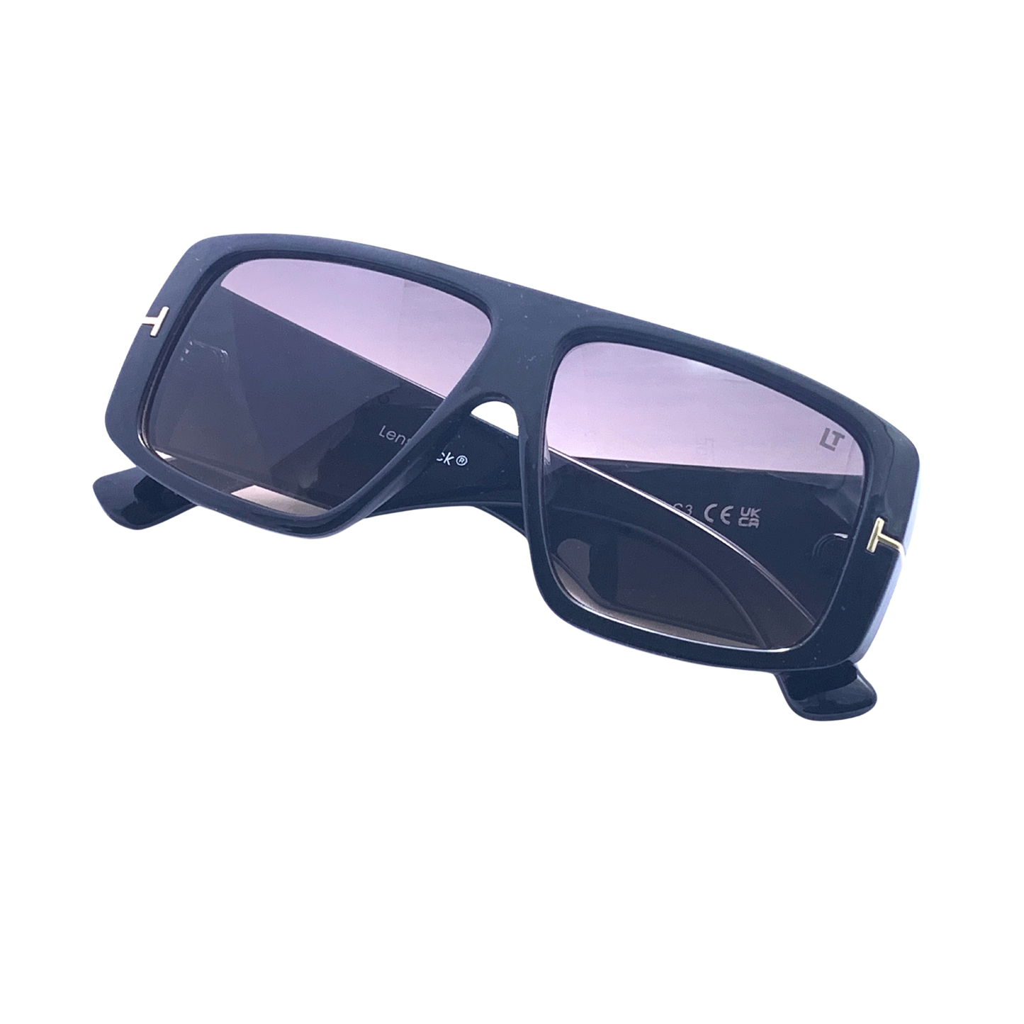 Hip Hop Black Square Unisex Sunglasses