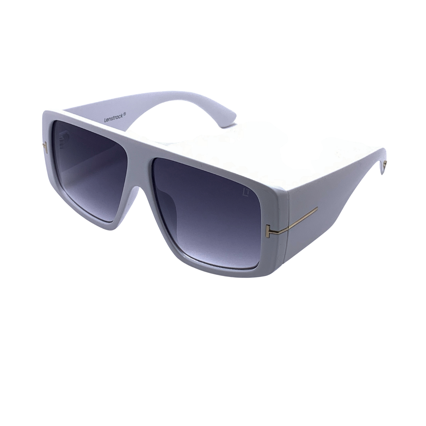 Hip Hop Grey Square Unisex Sunglasses