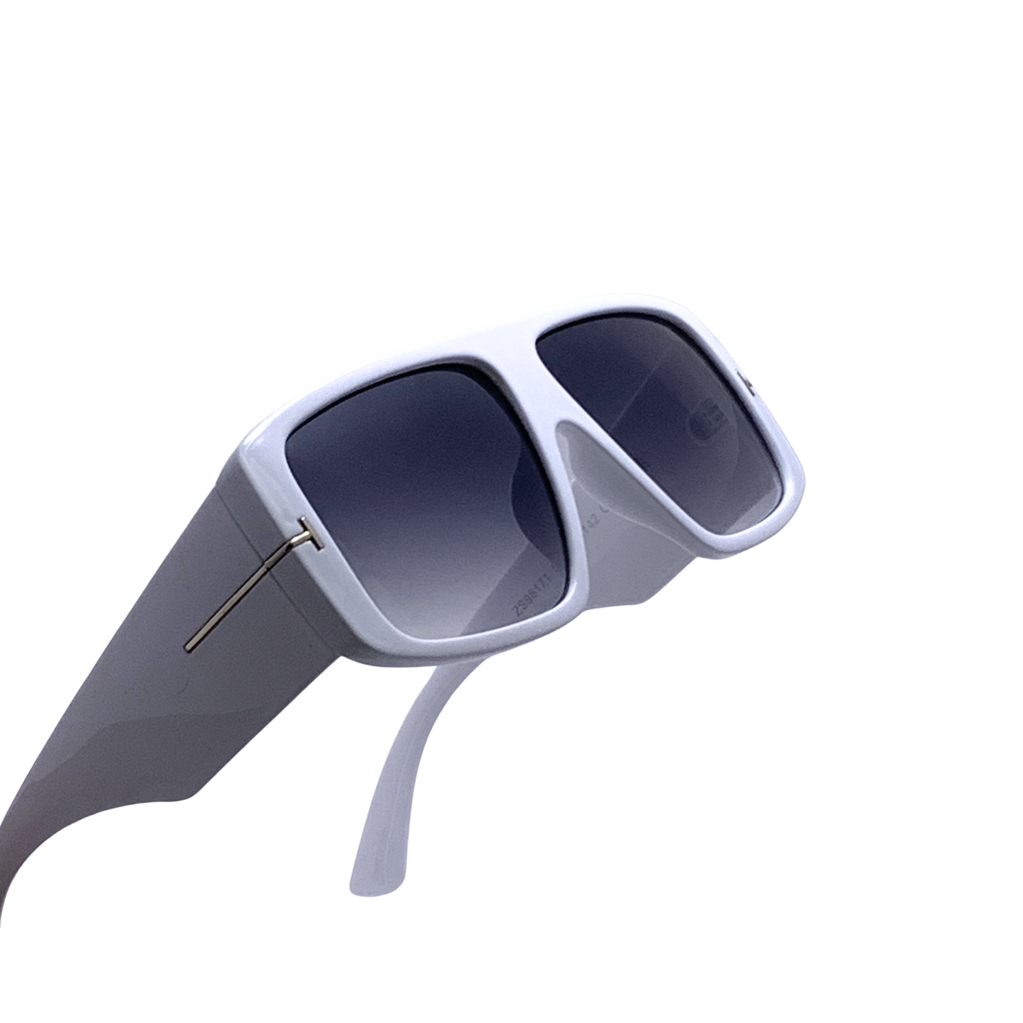 Hip Hop Grey Square Unisex Sunglasses