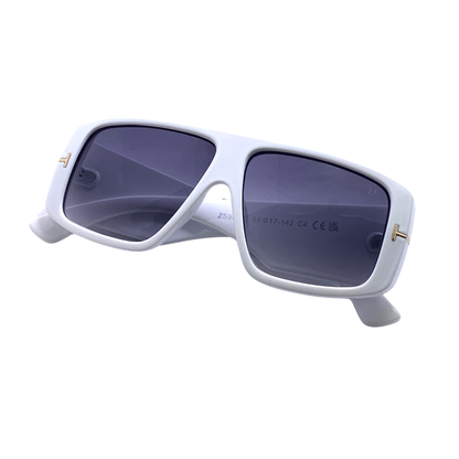 Hip Hop Grey Square Unisex Sunglasses