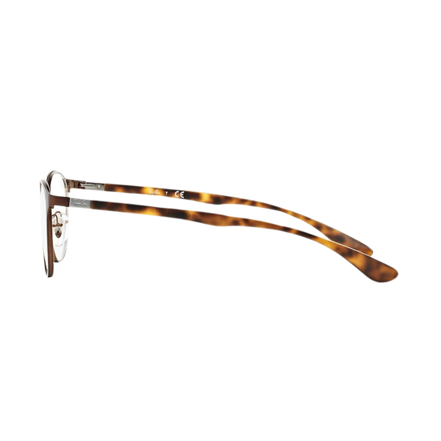 Rayban Brown Oval Unisex Eyeglasses RB6355 2758