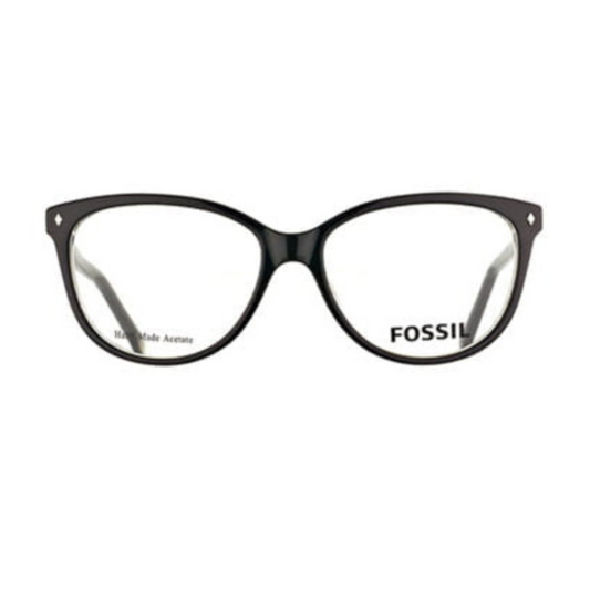 Fossil Cat eye Transparent Mono Eyeglasses for Women FOS6009 GW7/52