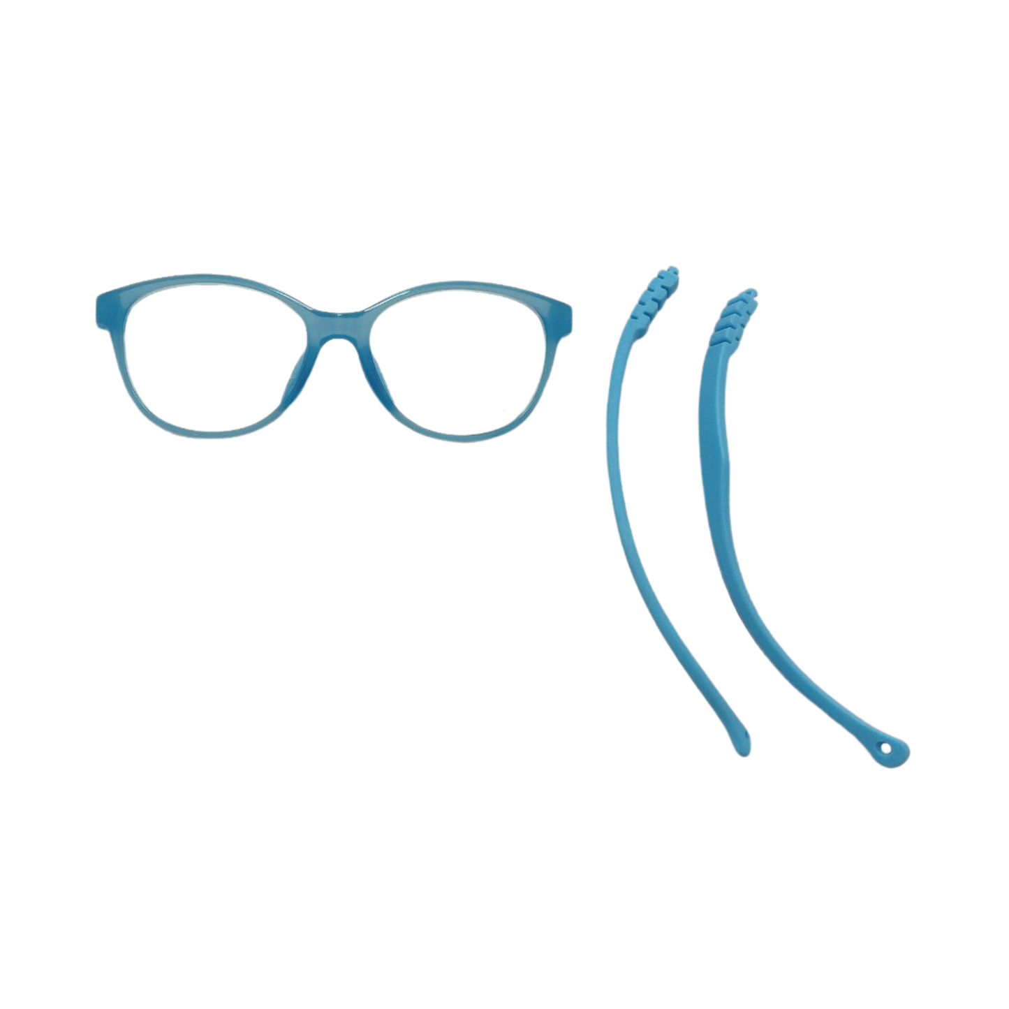 Essentials "Gloom" Kids Blue Flexible Eyeglasses 5304EZ