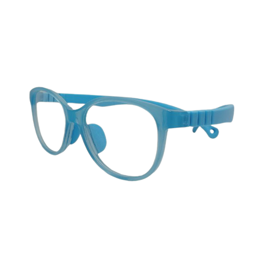 Essentials "Gloom" Kids Blue Flexible Eyeglasses 5304EZ