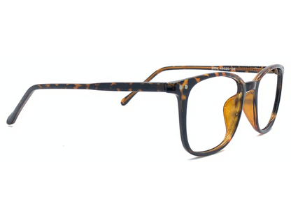 Lensnut Brown Havana Rectangle Full Rim Eyeglasses LN8034C3