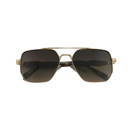 Alfa "Brook" Square Aviator Sunglasses 5G62