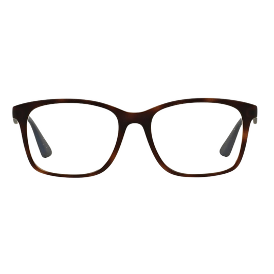 Rayban Square Havana on Blue Wayfarer Eyeglasses RB7059D 5556