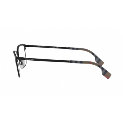 Burberry Black Rubber Unisex Eyeglasses BE1332 1283/54