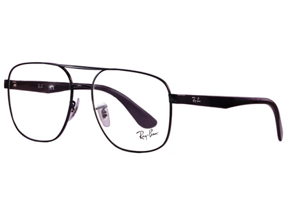 Rayban Black Square Avitor Full Rim Eyeglasses RX6476I250956