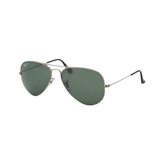 RAY-BAN Aviator Green Unisex Polarized Sunglasses RB3025I 004/58