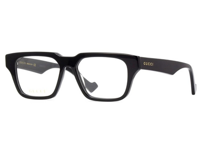 Gucci Black Wayfarer Full Rim Eyeglasses GG0963O 001