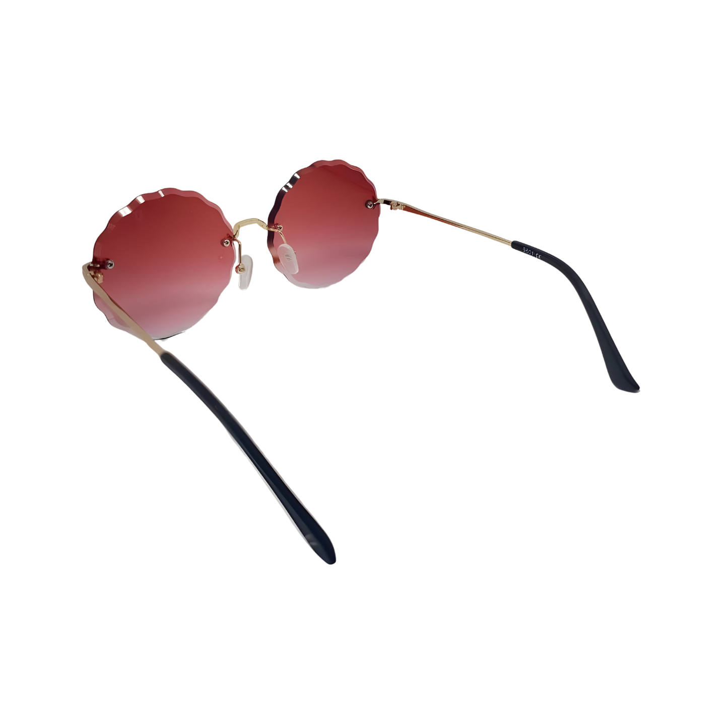 Essentials "Edge" Round Sunglasses for Women 9601