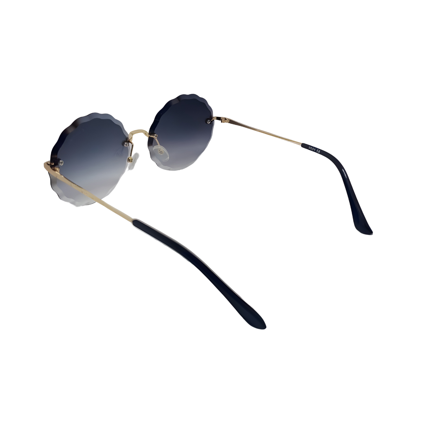 Essentials "Edge" Round Sunglasses for Women 9601