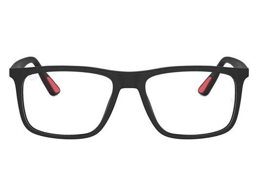 Rayban Matt Black Rectangle Full Rim Eyeglasses RX5389I5196