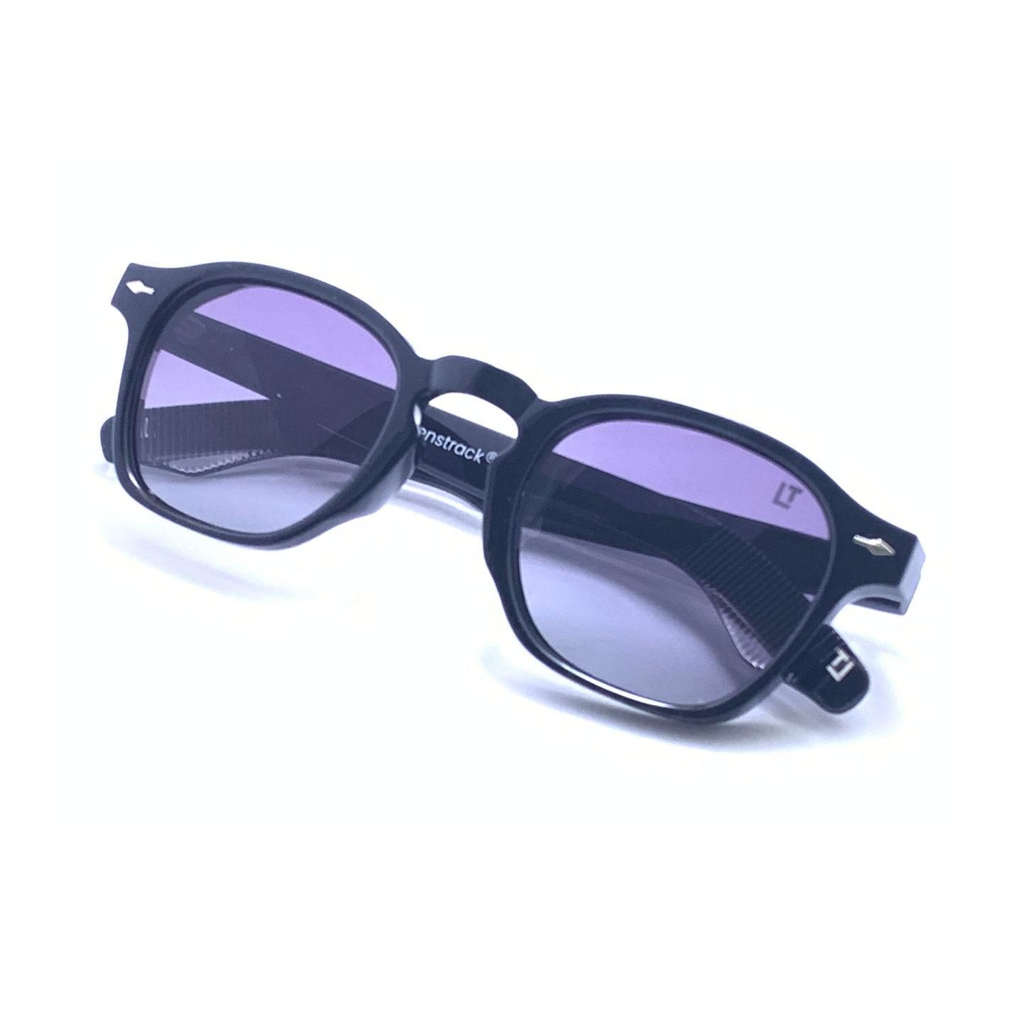 Hip Hop Blue Square Unisex Sunglasses