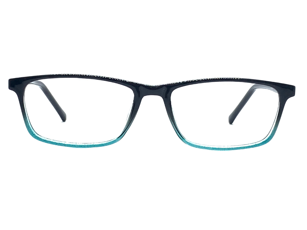 Lensnut Black Brown Rectangle Full Rim Eyeglasses LN8033C1BR