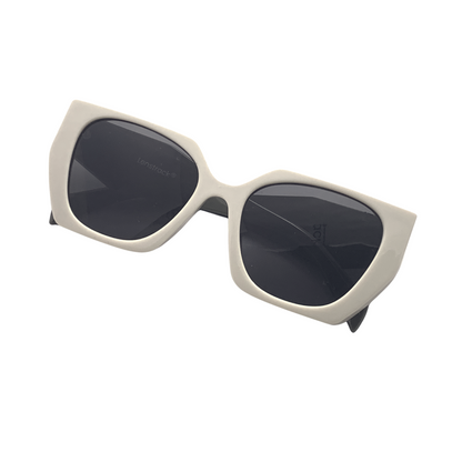 Hip Hop Black "Cat-Eye" Sunglasses for Females