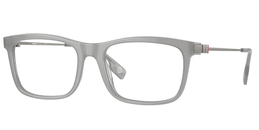 Burberry	Grey Square Eyeglasses for Men BE2384409153  55-18-145