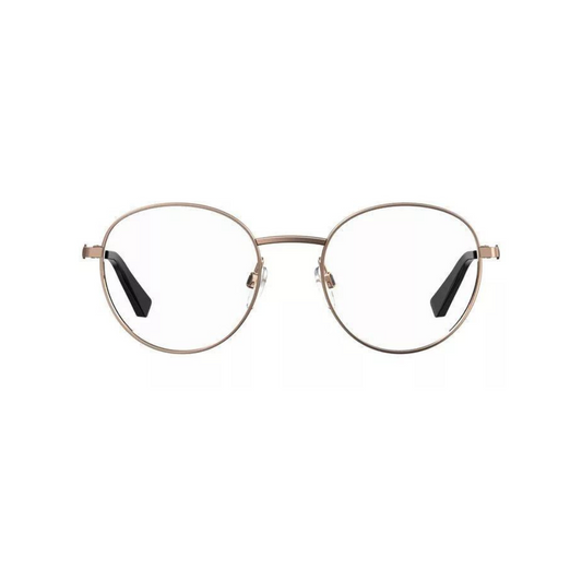 Love Moschino Oval Rose Gold Unisex Eyeglasses MOL581/DDB