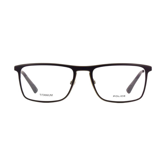 Police Apex 2 Rectangle Eyeglasses for Men APEX2/VPLB59 08HT