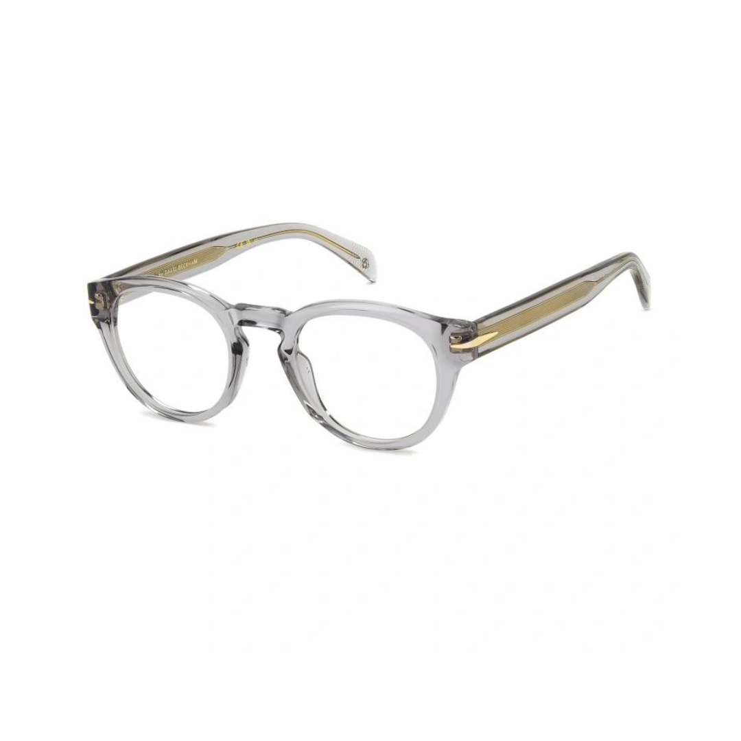 David Beckham Transparent Grey Eyeglasses for Men DB7114/KB7