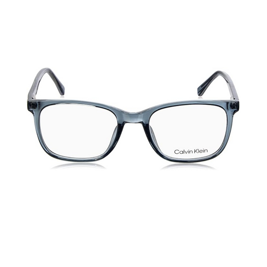 Calvin Klein Crystal Teal Blue Unisex Eyeglasses CK21500/429