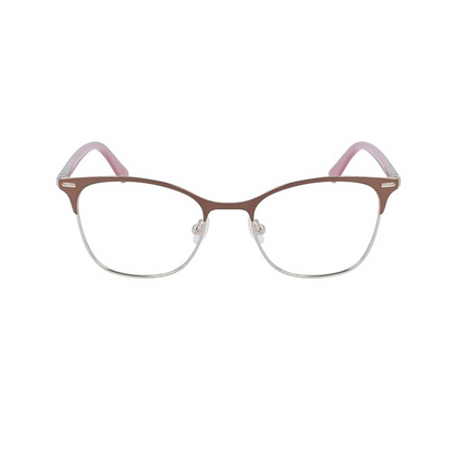 Calvin Klein Beige Gold Eyeglasses for Women CK21124/208