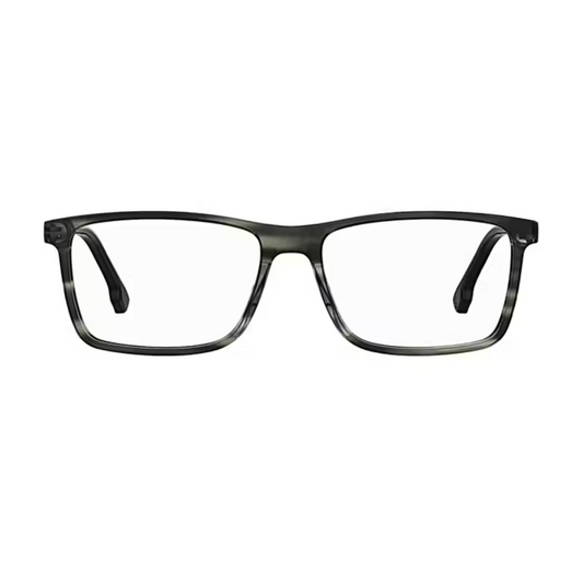 Carrera Black Stripped Rectangle Unisex Eyeglasses CA225/2W8