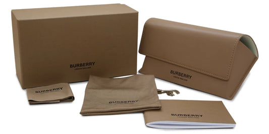Burberry	Grey Square Eyeglasses for Men BE2384409153  55-18-145