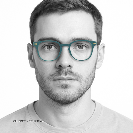 Essentials Clubber Square Unisex Eyeglasses RF1179T/48