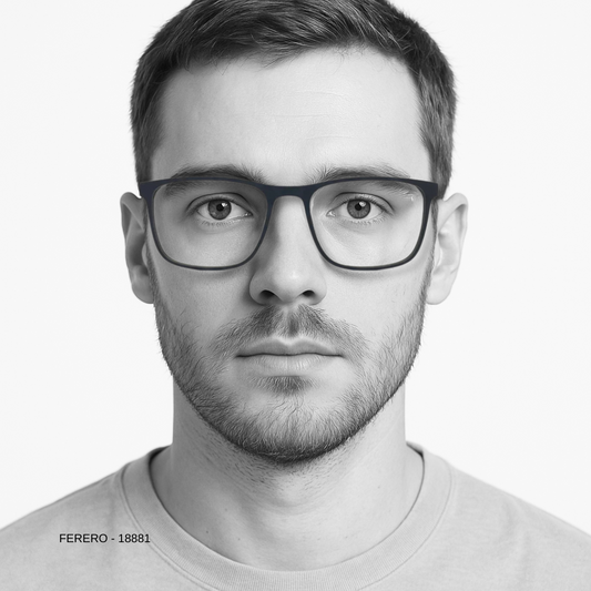 Essentials "Ferero" Square Unisex Eyeglasses 18881